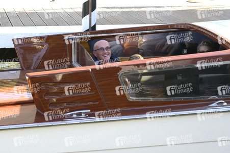 Abfahrt von Jack O'Connell und Danny Boyle vom Hotel Excelsior, Internationale Filmfestspiele von Venedig 2026