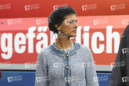 Wahlkampfveranstaltung des BSW in Halle