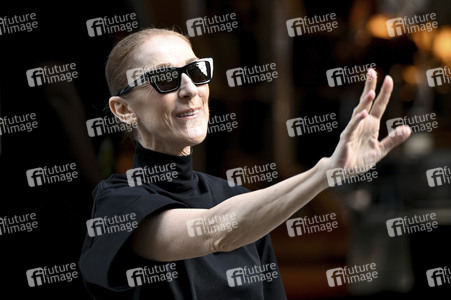Céline Dion in Paris