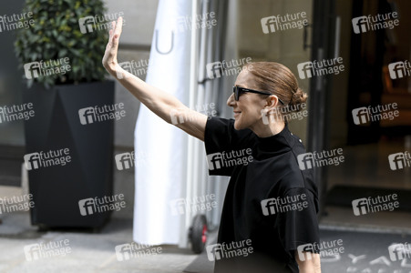 Céline Dion in Paris