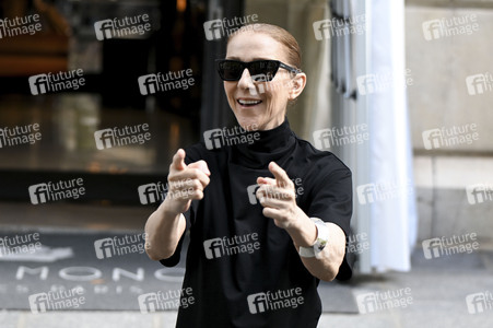 Céline Dion in Paris