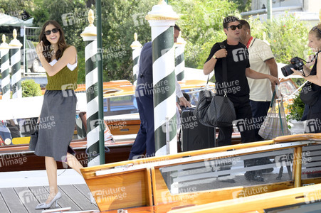 Ankunft von Benedetta Porcaroli und Riccardo Scamarcio am Hotel Excelsior, Internationale Filmfestspiele von Venedig 2026