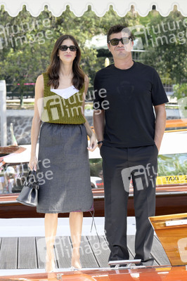 Ankunft von Benedetta Porcaroli und Riccardo Scamarcio am Hotel Excelsior, Internationale Filmfestspiele von Venedig 2026