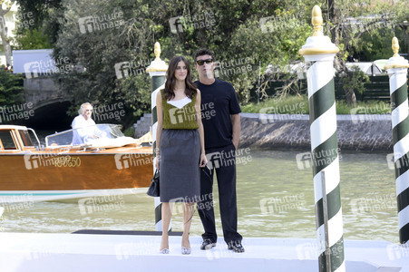 Ankunft von Benedetta Porcaroli und Riccardo Scamarcio am Hotel Excelsior, Internationale Filmfestspiele von Venedig 2026