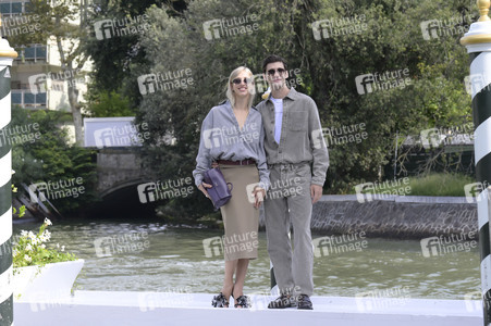 Ankunft von Virna Toppi und Nicola Del Freo am Hotel Excelsior, Internationale Filmfestspiele von Venedig 2026