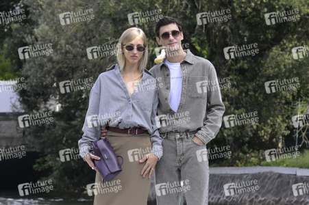 Ankunft von Virna Toppi und Nicola Del Freo am Hotel Excelsior, Internationale Filmfestspiele von Venedig 2026