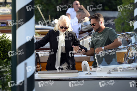 Ankunft von Pamela Anderson am Hotel Excelsior, Internationale Filmfestspiele von Venedig 2026