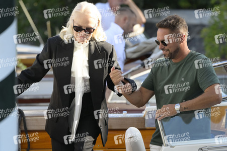 Ankunft von Pamela Anderson am Hotel Excelsior, Internationale Filmfestspiele von Venedig 2026