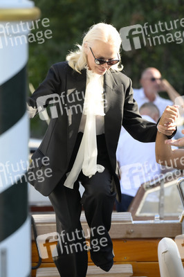 Ankunft von Pamela Anderson am Hotel Excelsior, Internationale Filmfestspiele von Venedig 2026