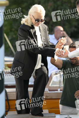 Ankunft von Pamela Anderson am Hotel Excelsior, Internationale Filmfestspiele von Venedig 2026