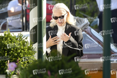 Ankunft von Pamela Anderson am Hotel Excelsior, Internationale Filmfestspiele von Venedig 2026