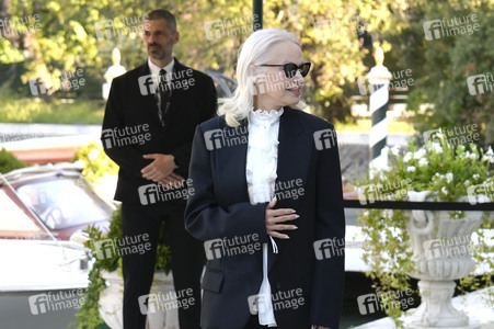 Ankunft von Pamela Anderson am Hotel Excelsior, Internationale Filmfestspiele von Venedig 2026