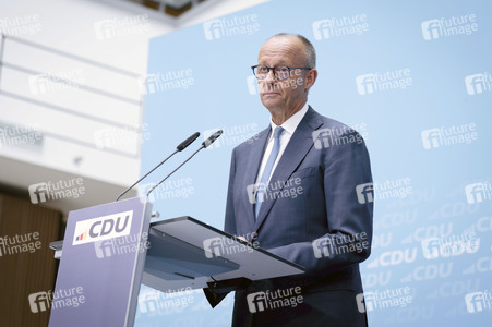 Pressekonferenz der CDU zur Wahl in Sachsen-Anhalt in Berlin