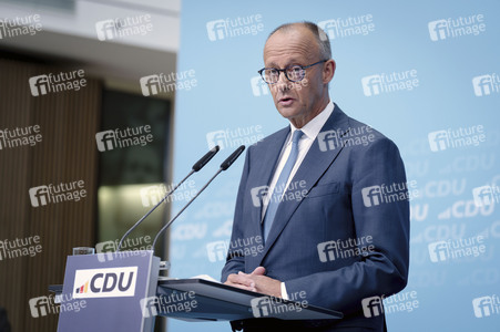 Pressekonferenz der CDU zur Wahl in Sachsen-Anhalt in Berlin
