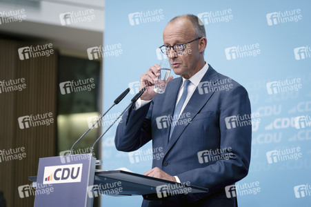 Pressekonferenz der CDU zur Wahl in Sachsen-Anhalt in Berlin