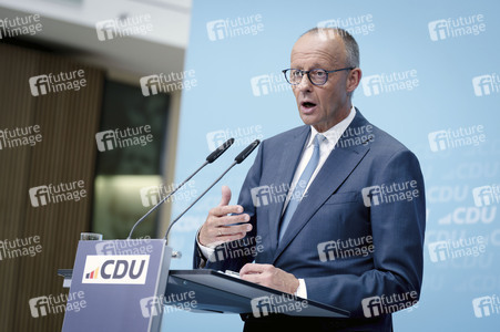 Pressekonferenz der CDU zur Wahl in Sachsen-Anhalt in Berlin