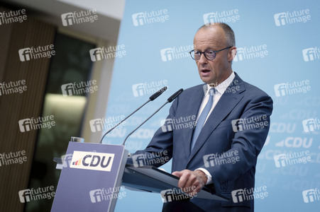 Pressekonferenz der CDU zur Wahl in Sachsen-Anhalt in Berlin