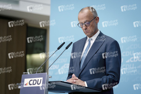 Pressekonferenz der CDU zur Wahl in Sachsen-Anhalt in Berlin