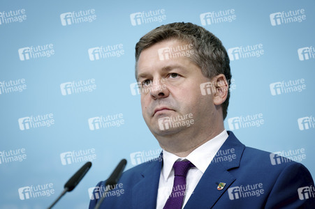 Pressekonferenz der CDU zur Wahl in Sachsen-Anhalt in Berlin