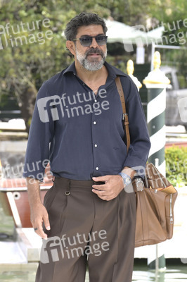 Ankunft von Pierfrancesco Favino, Giovanni Veronesi und Silvio Orlando am Hotel Excelsior, Internationale Filmfestspiele von Venedig 2026