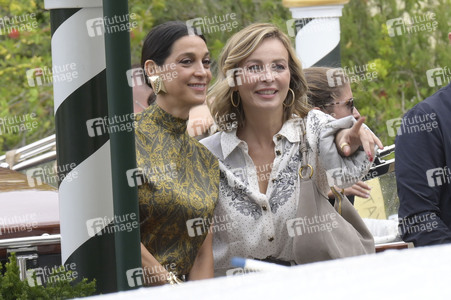 Ankunft von Donatella Finocchiaro und Violante Placido am Hotel Excelsior, Internationale Filmfestspiele von Venedig 2026