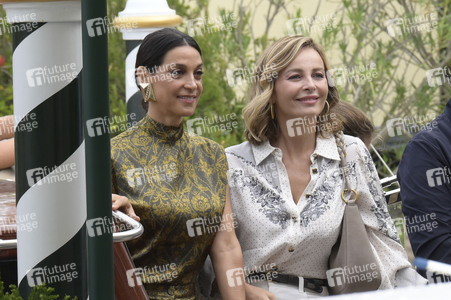 Ankunft von Donatella Finocchiaro und Violante Placido am Hotel Excelsior, Internationale Filmfestspiele von Venedig 2026