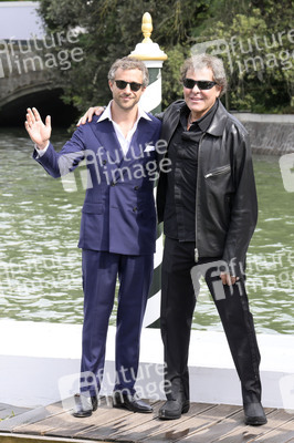 Ankunft von Francesco Carrozzini und Renzo Rosso am Hotel Excelsior, Internationale Filmfestspiele von Venedig 2026