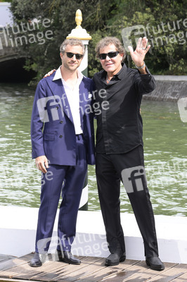 Ankunft von Francesco Carrozzini und Renzo Rosso am Hotel Excelsior, Internationale Filmfestspiele von Venedig 2026