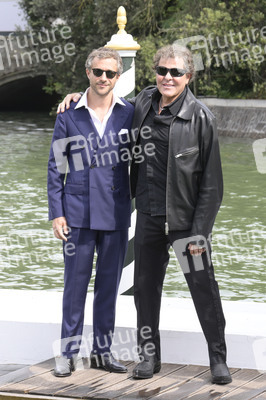 Ankunft von Francesco Carrozzini und Renzo Rosso am Hotel Excelsior, Internationale Filmfestspiele von Venedig 2026