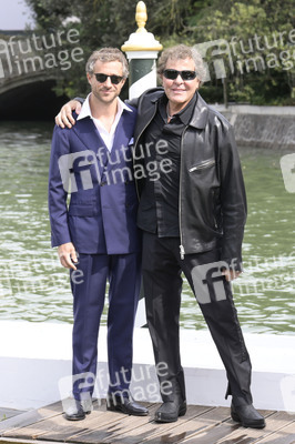 Ankunft von Francesco Carrozzini und Renzo Rosso am Hotel Excelsior, Internationale Filmfestspiele von Venedig 2026