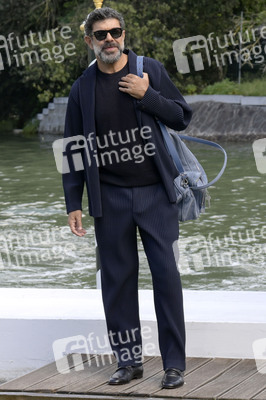 Ankunft von Pierfrancesco Favino am Hotel Excelsior, Internationale Filmfestspiele von Venedig 2026