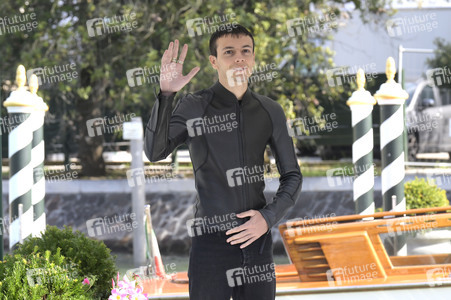 Ankunft von Francesco Gheghi am Hotel Excelsior, Internationale Filmfestspiele von Venedig 2026