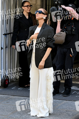 Céline Dion auf dem Weg zur ihrem Konzert in Paris