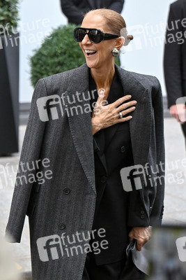 Céline Dion auf dem Weg zu ihrem Konzert in Paris