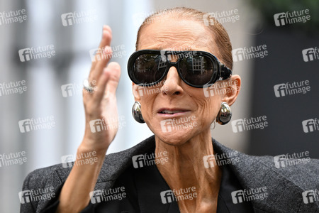 Céline Dion auf dem Weg zu ihrem Konzert in Paris