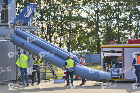 Flugunfall-Übung auf dem Hannover Airport
