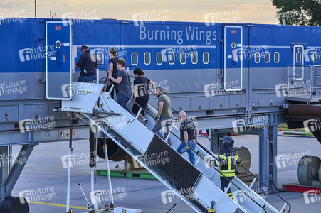 Flugunfall-Übung auf dem Hannover Airport