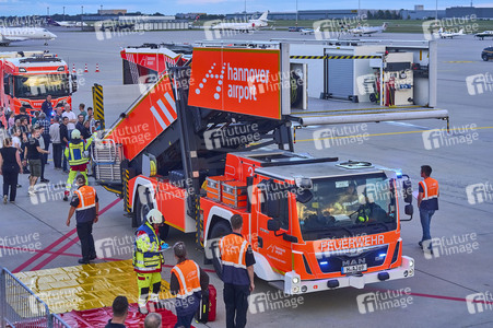 Flugunfall-Übung auf dem Hannover Airport