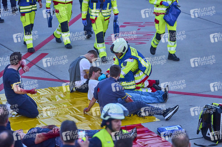 Flugunfall-Übung auf dem Hannover Airport