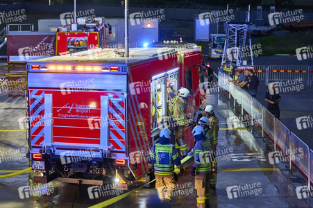 Flugunfall-Übung auf dem Hannover Airport