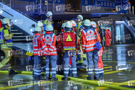Flugunfall-Übung auf dem Hannover Airport