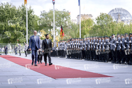 Empfang des Ministerpräsidenten vom Irak in Berlin