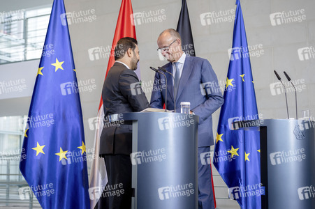 Empfang des Ministerpräsidenten vom Irak in Berlin
