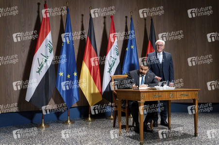 Empfang des Ministerpräsidenten vom Irak beim Bundespräsidenten in Berlin