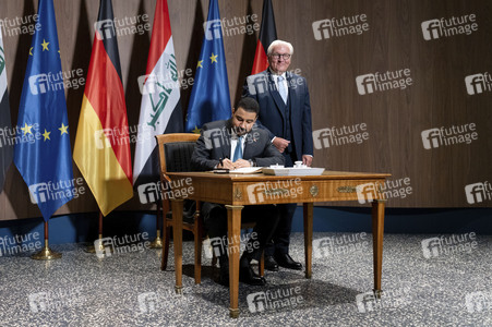 Empfang des Ministerpräsidenten vom Irak beim Bundespräsidenten in Berlin