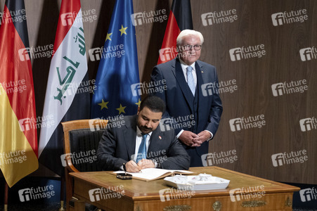 Empfang des Ministerpräsidenten vom Irak beim Bundespräsidenten in Berlin