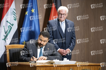 Empfang des Ministerpräsidenten vom Irak beim Bundespräsidenten in Berlin