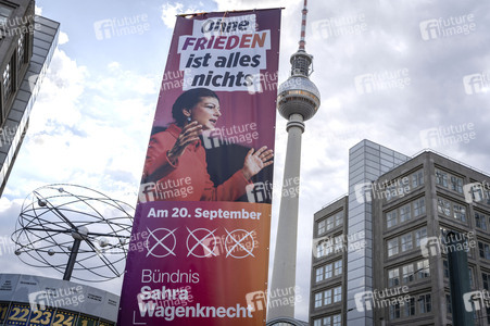 Wahlkampfabschluss des BSW zur Abgeordnetenhauswahl 2026 in Berlin