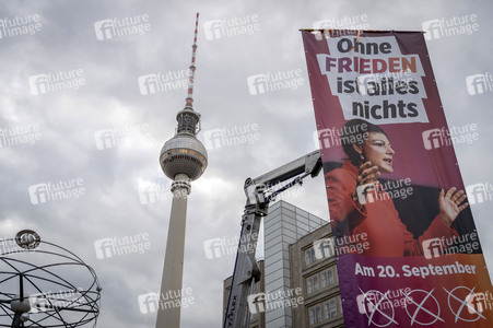 Wahlkampfabschluss des BSW zur Abgeordnetenhauswahl 2026 in Berlin