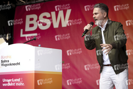 Wahlkampfabschluss des BSW zur Abgeordnetenhauswahl 2026 in Berlin